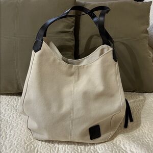 Women's canvas handbag